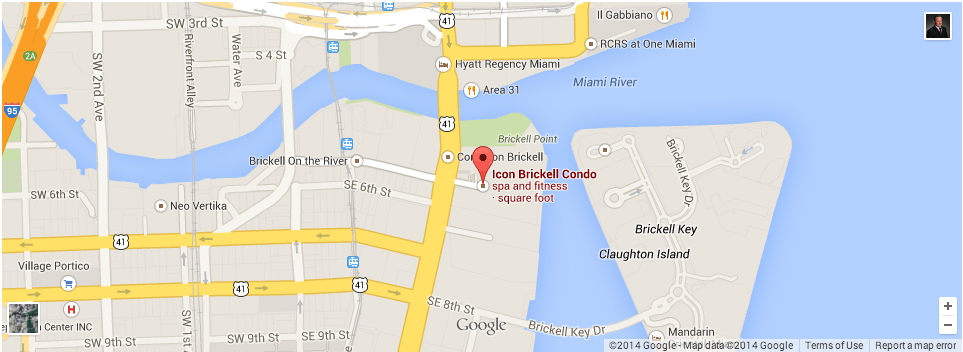 The Icon Brickell  Map